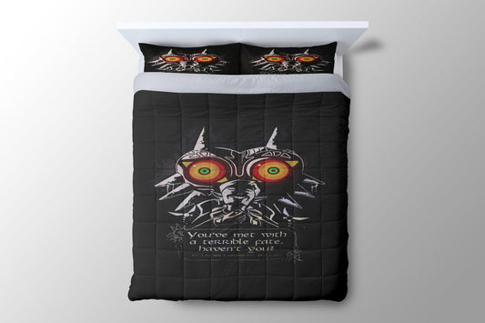 The Legend Of Zelda Majoras Mask Terrible Fate Duvet Cover - King