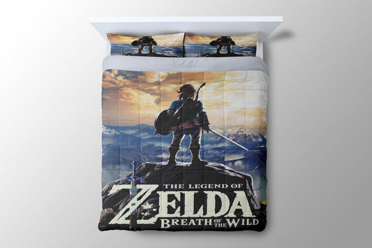 The Legend Of Zelda Nintendo Switch Duvet Cover - King