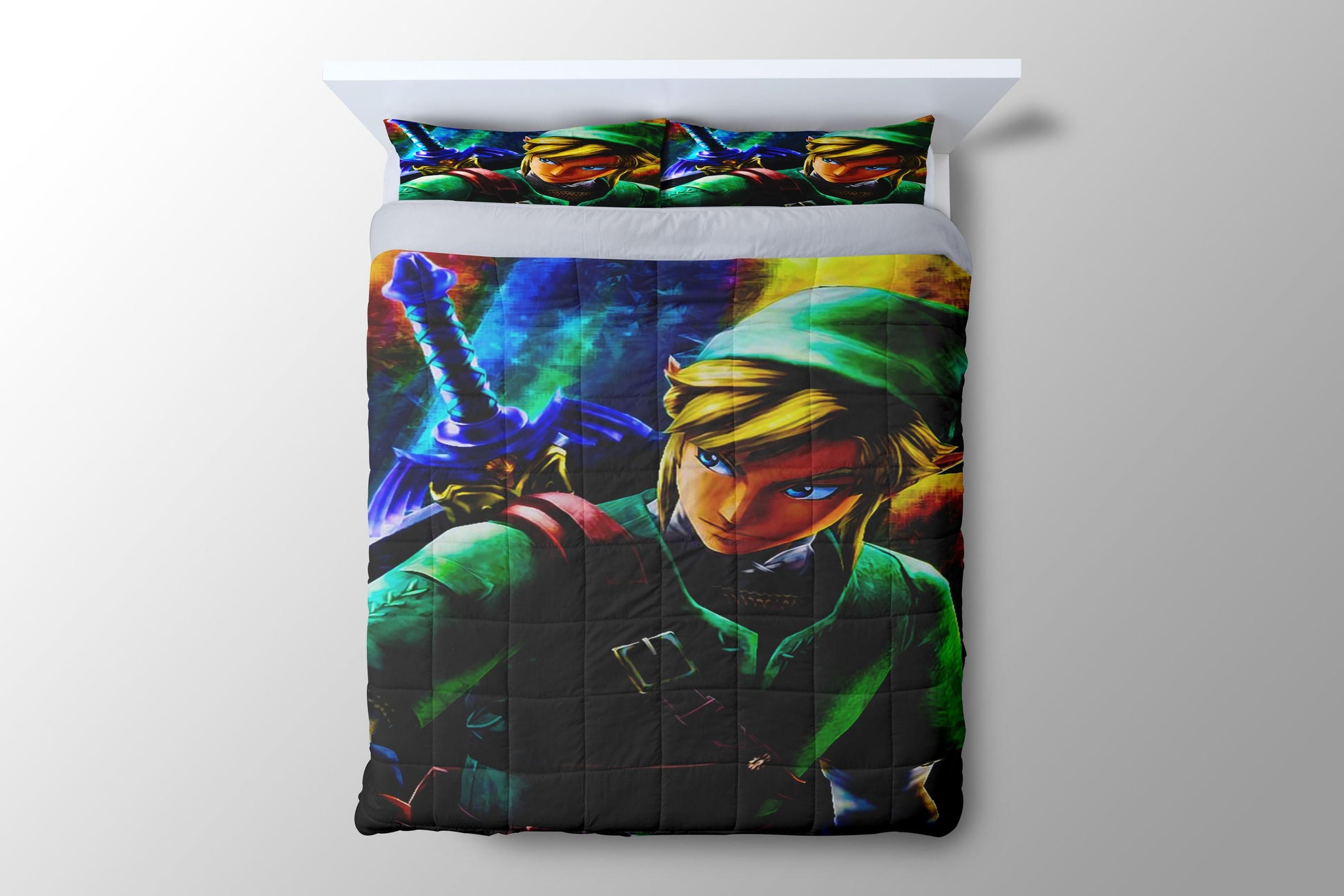 The Legend Of Zelda Pose Duvet Cover - King