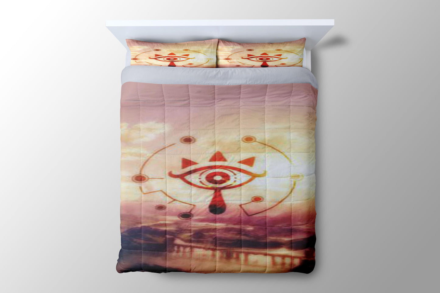 The Legend Of Zelda Sheikah Duvet Cover - King