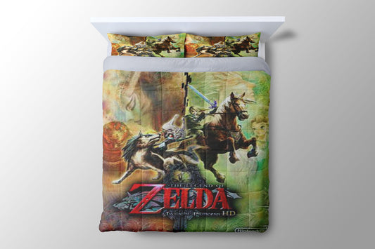 The Legend Of Zelda Twilight Princes Duvet Cover - King