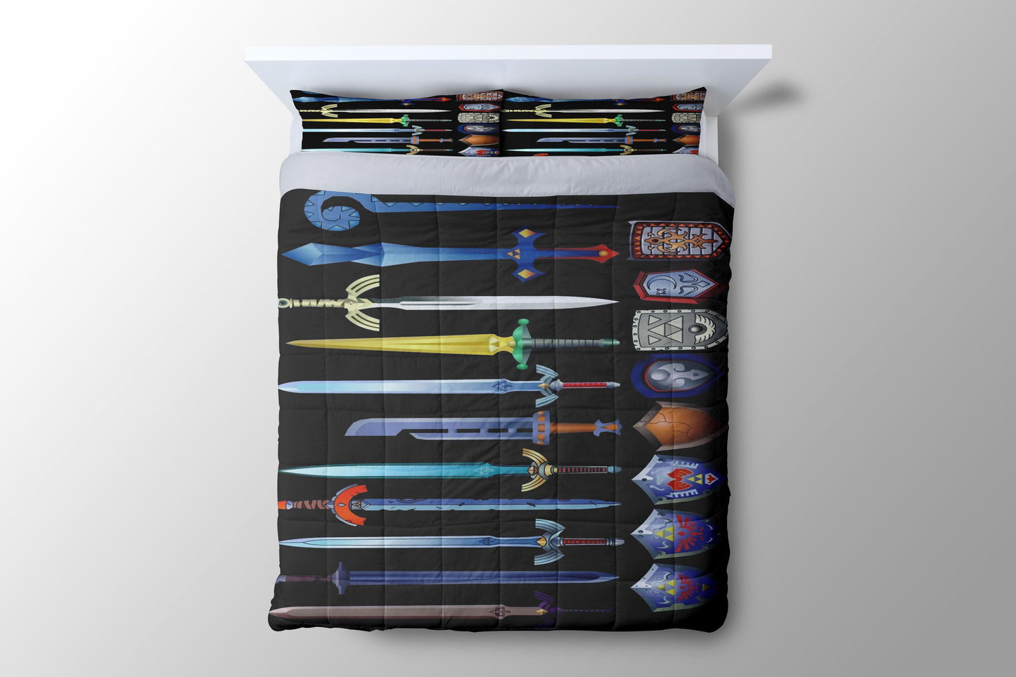 The Legend Of Zelda Weapon Duvet Cover - King