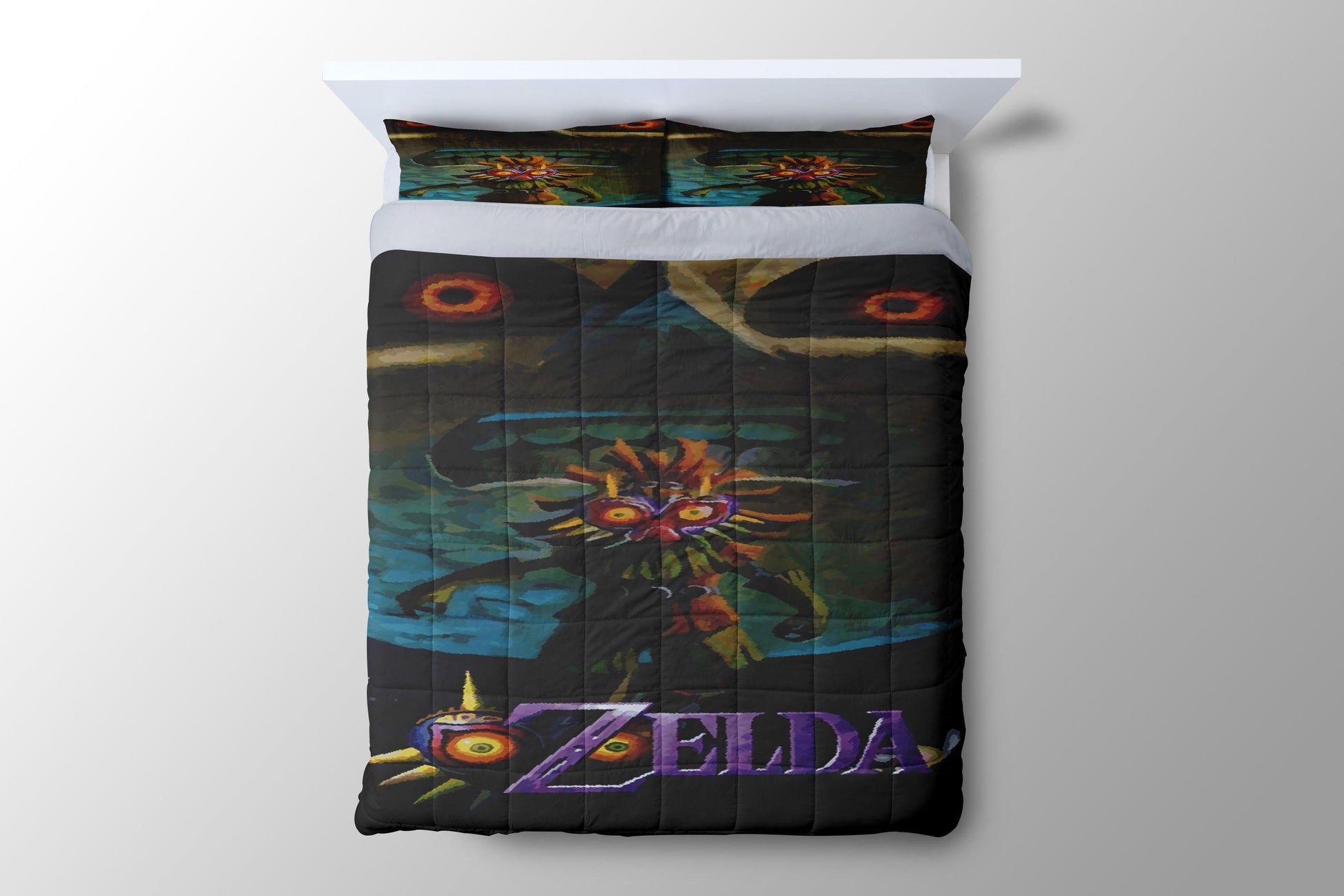 The Legends Of Zelda Majora Mask Oni 1 Duvet Cover - King