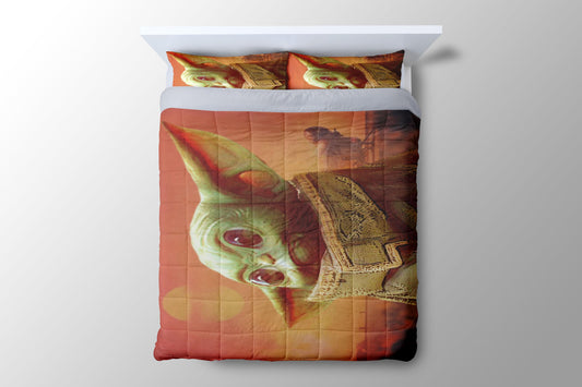 The Mandalorian All The Star Wars Easter Duvet Cover - King