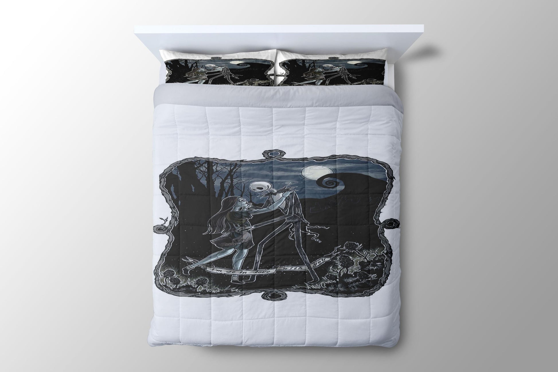 The Nightmare Before Christmas Frame Duvet Cover - King