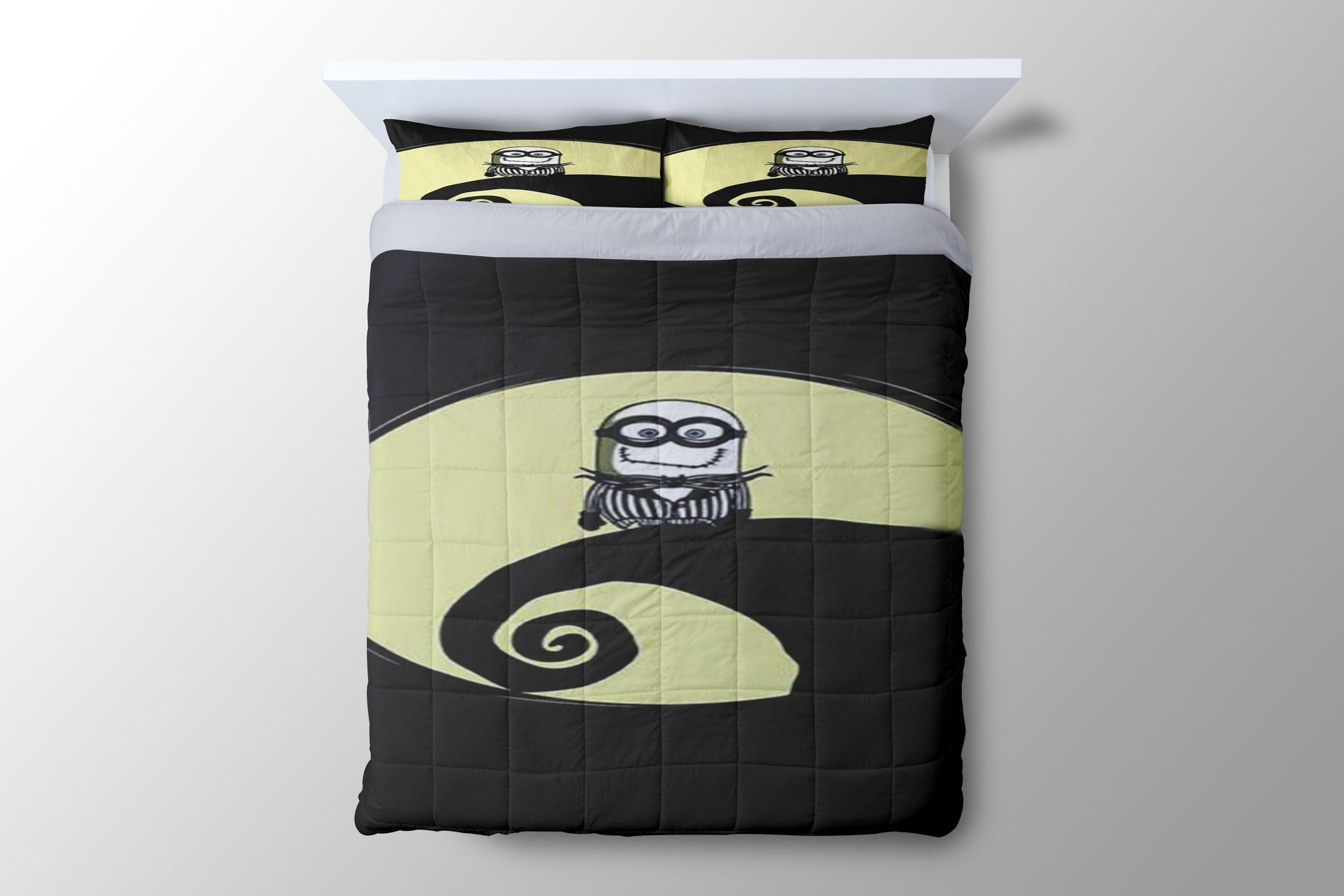 The Nightmare Before Christmas Halloween Minions Duvet Cover - King