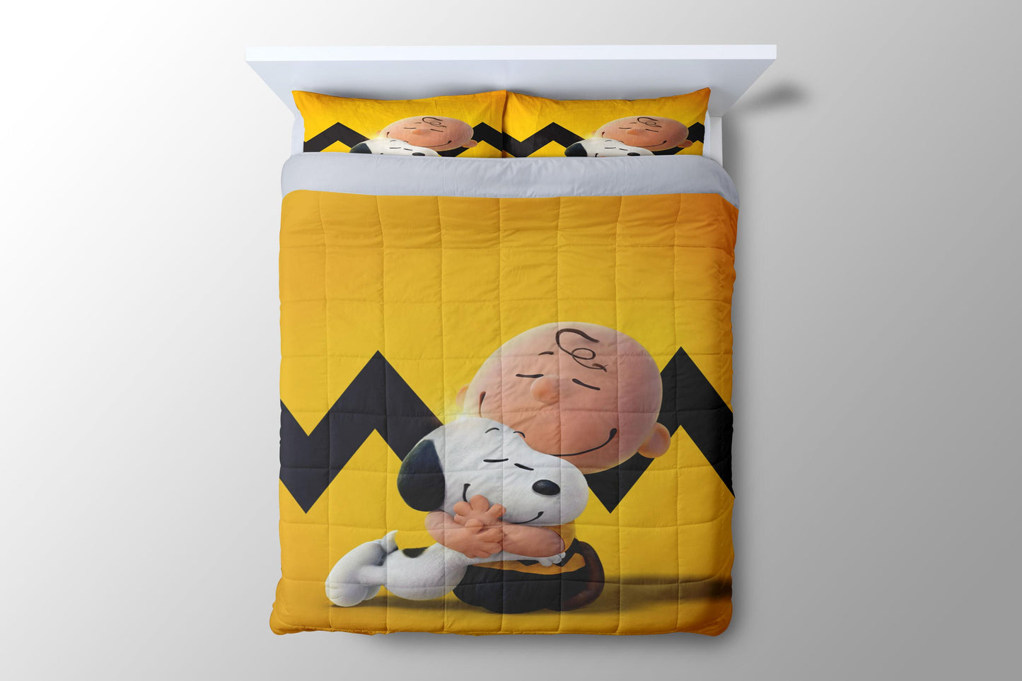 The Peanuts And Snoopy Duvet Cover - King