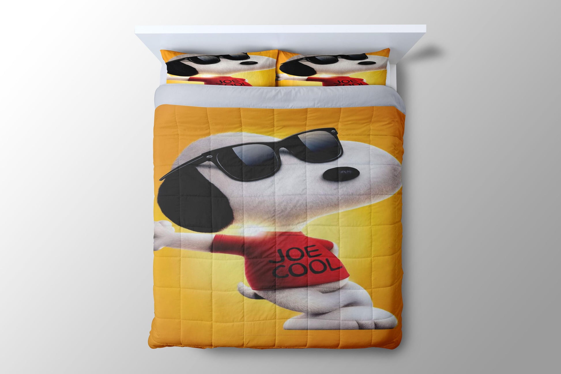 The Peanuts Movie Snoopy Joe Duvet Cover - King