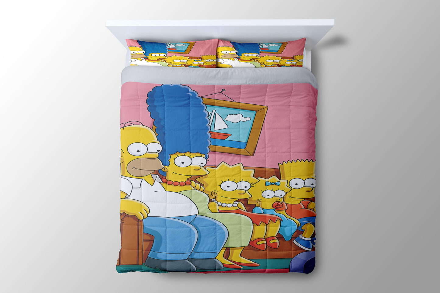 The Simpsons Original Duvet Cover - King