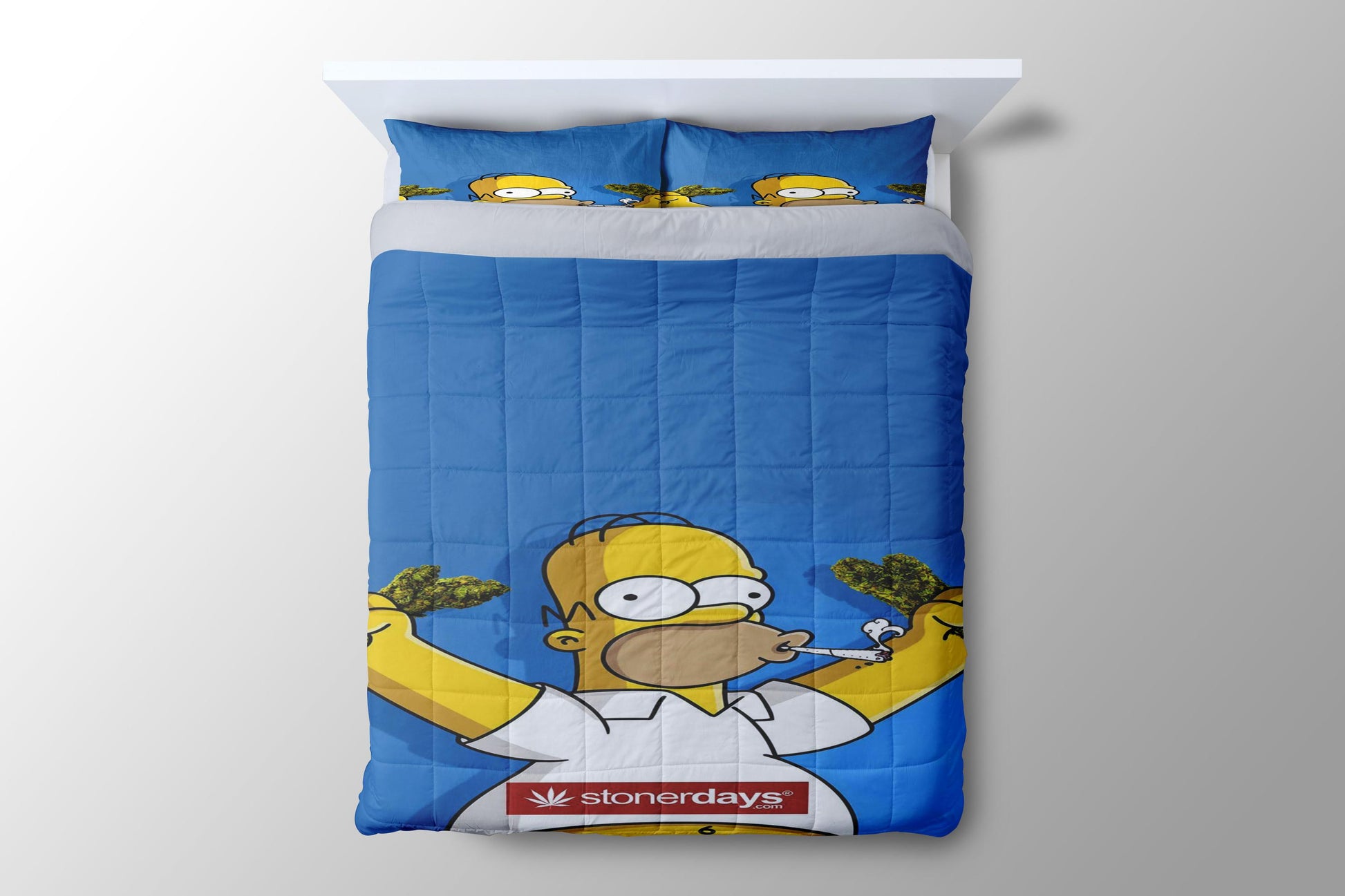 The Simpsons Stonerday Duvet Cover - King