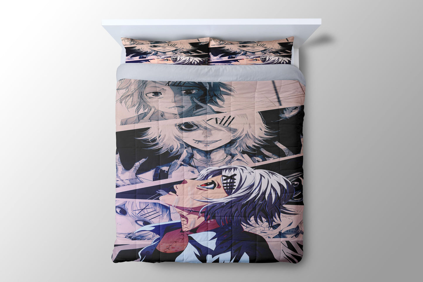 Tokyo Ghoul Juuzou Suzuya Komik Strip Duvet Cover - King