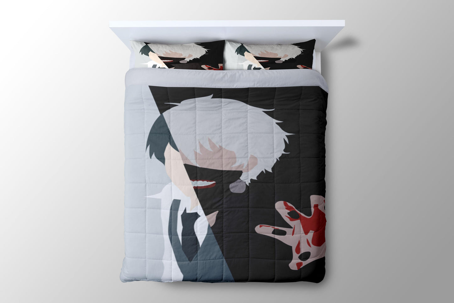 Tokyo Ghoul Ken Kaneki Minimalist Duvet Cover - King