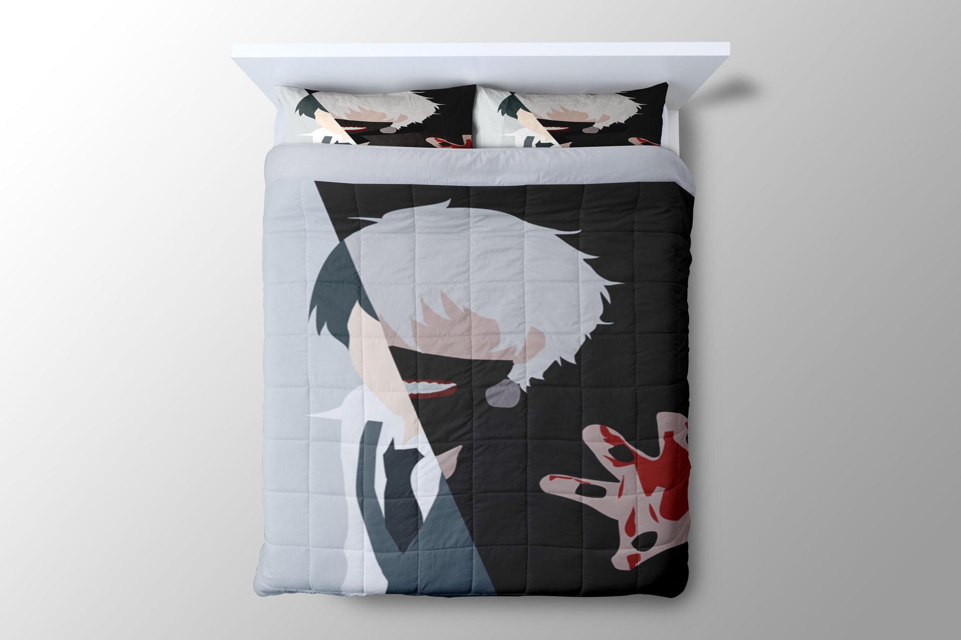 Tokyo Ghoul Ken Kaneki Minimalist Duvet Cover - King