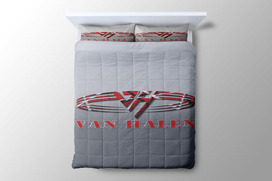 Van Halen Design Logo Duvet Cover - King