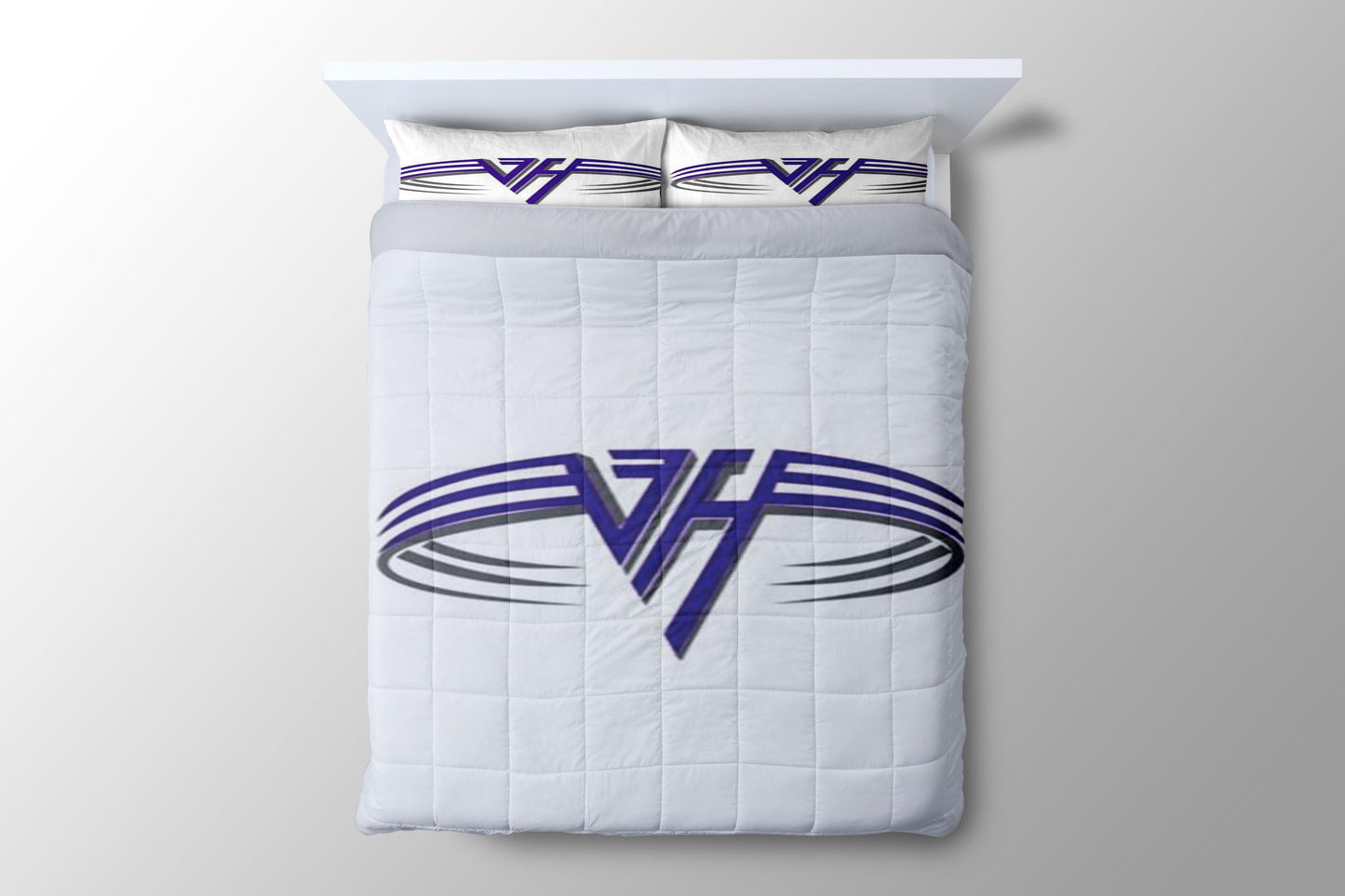 Van Halen Logo Music Duvet Cover - King