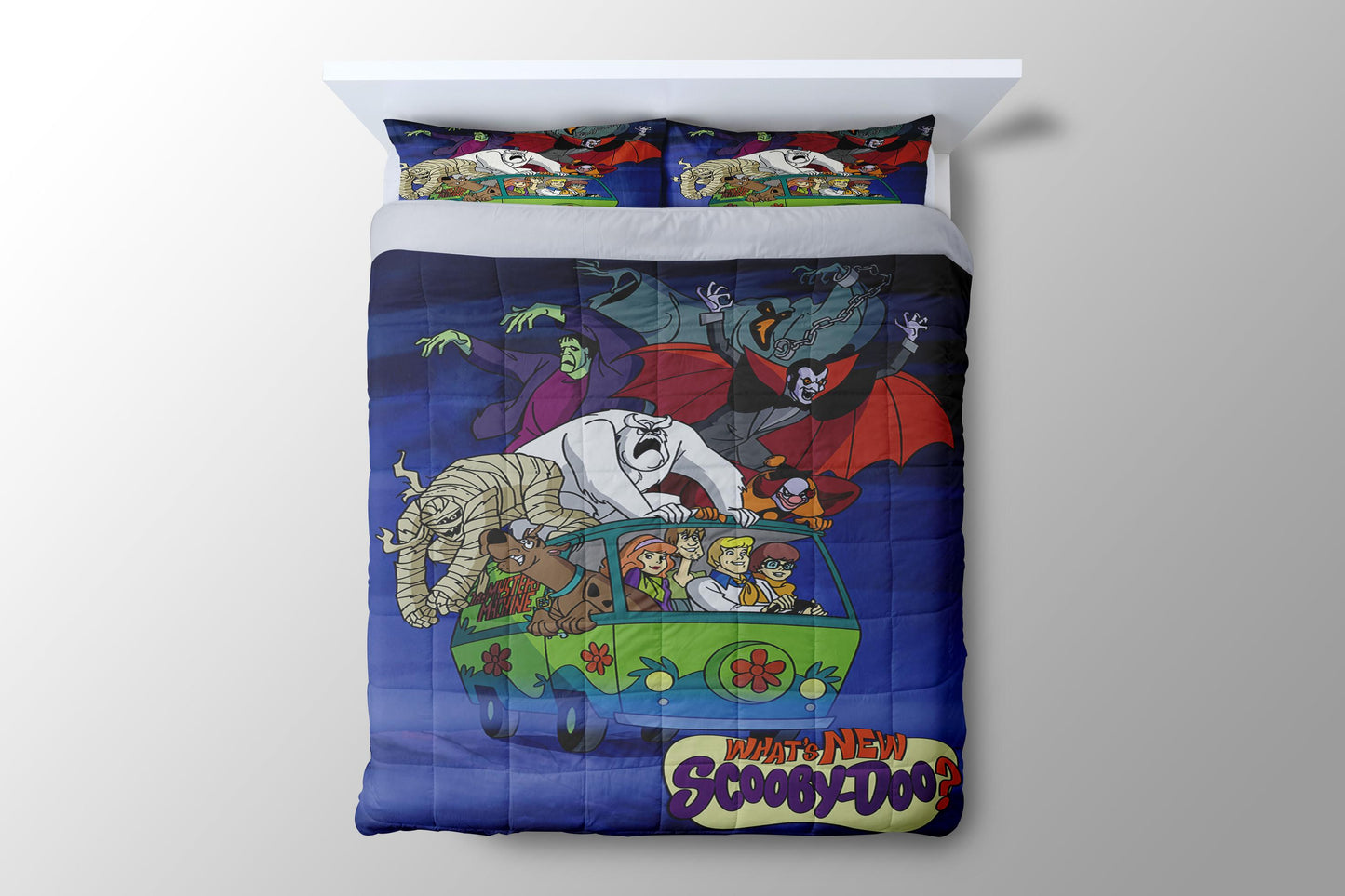 What Is New Scooby Doo Monsters Duvet Cover - King