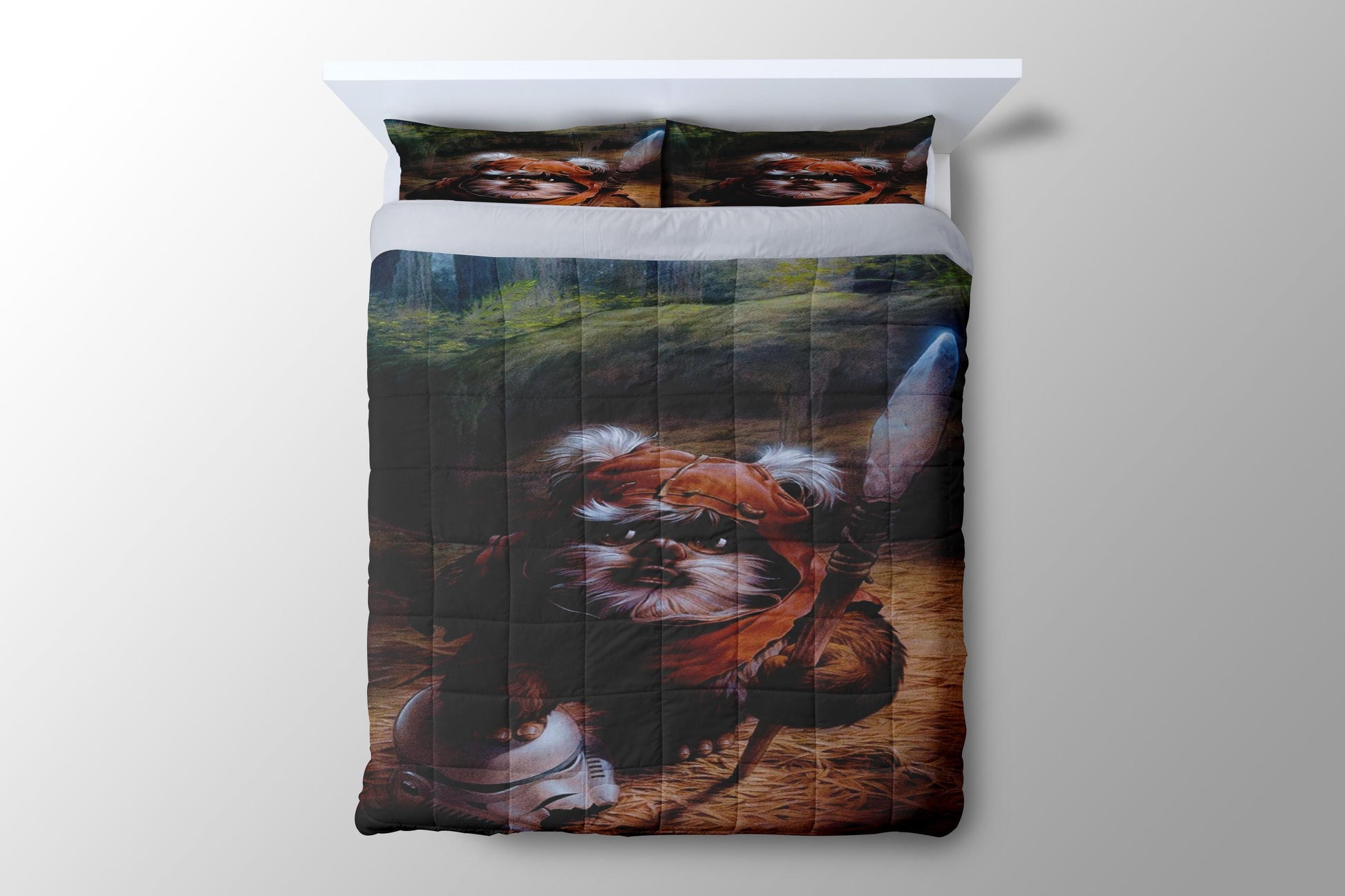 Wicket Ewok Jedi Star Wars Duvet Cover - King