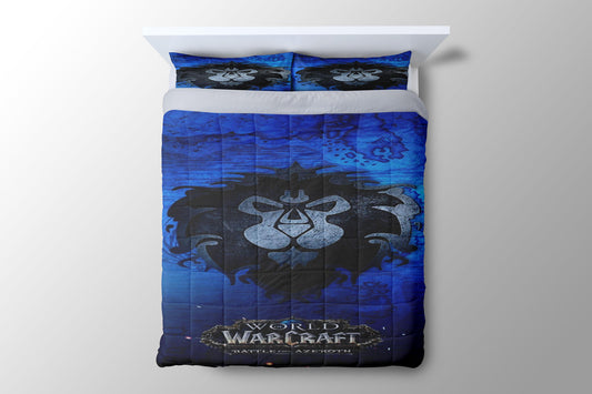 World Of Warcraft Alliance Duvet Cover - King