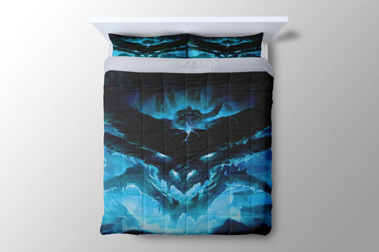 World Of Warcraft Dragon Knight Duvet Cover - King