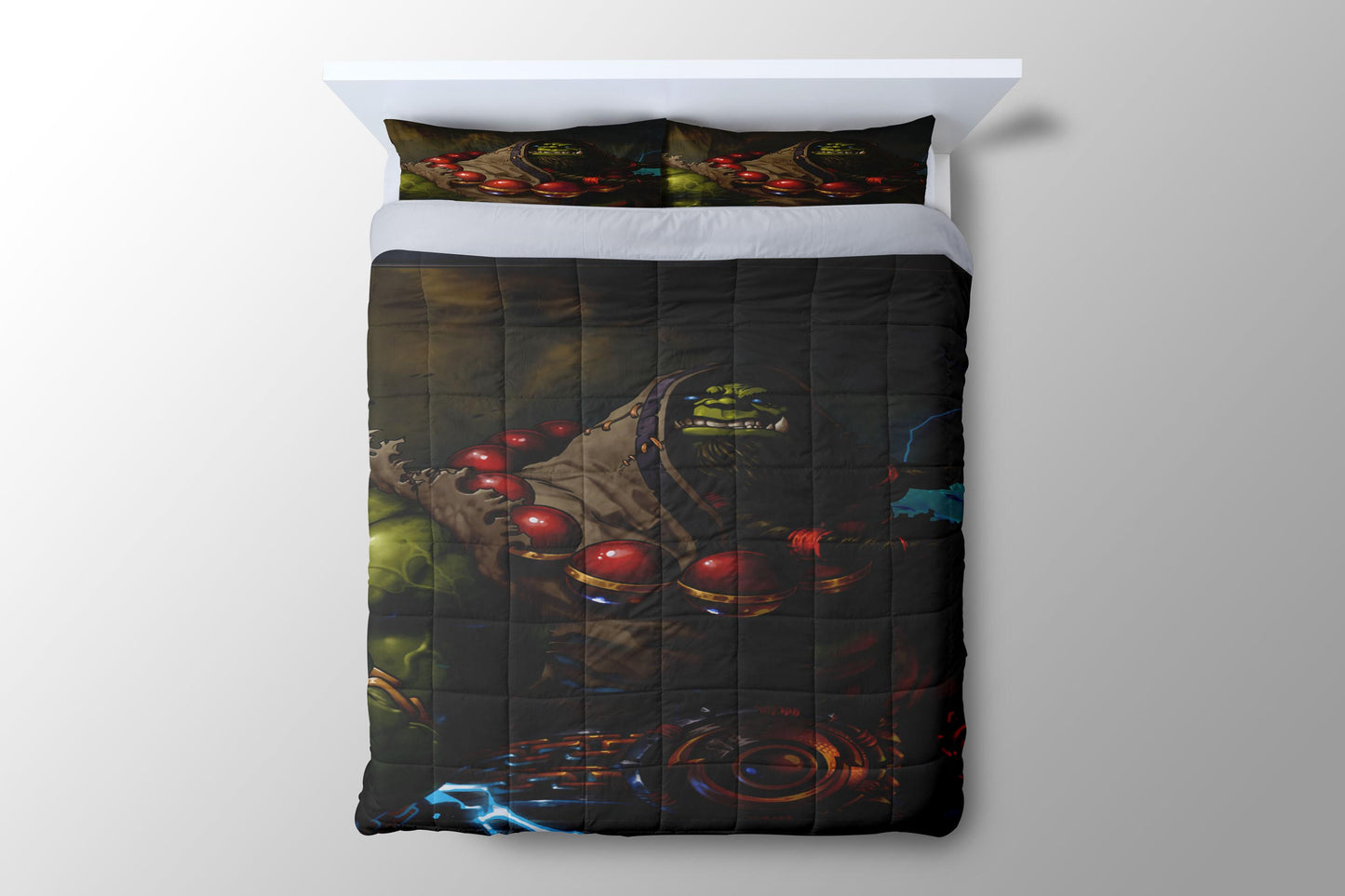 World Of Warcraft Orc Duvet Cover - King