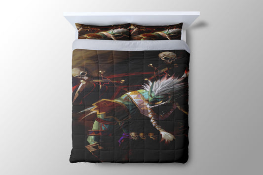 World Of Warcraft Troll Shaman Duvet Cover - King