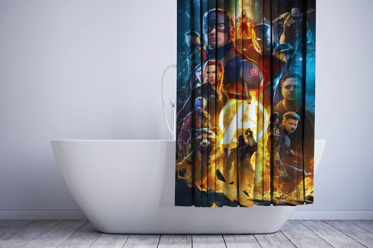 Avenger Endgame Alternative Poster Shower Curtain