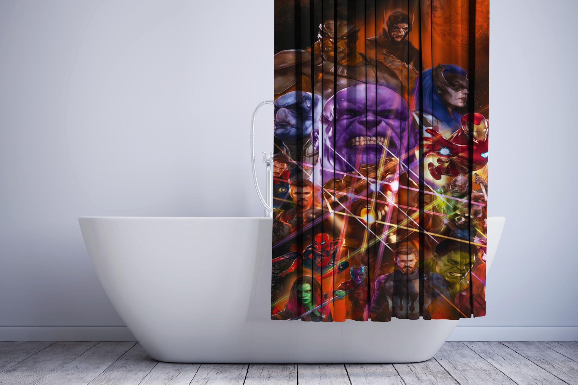 Avenger Infinity War Shower Curtain