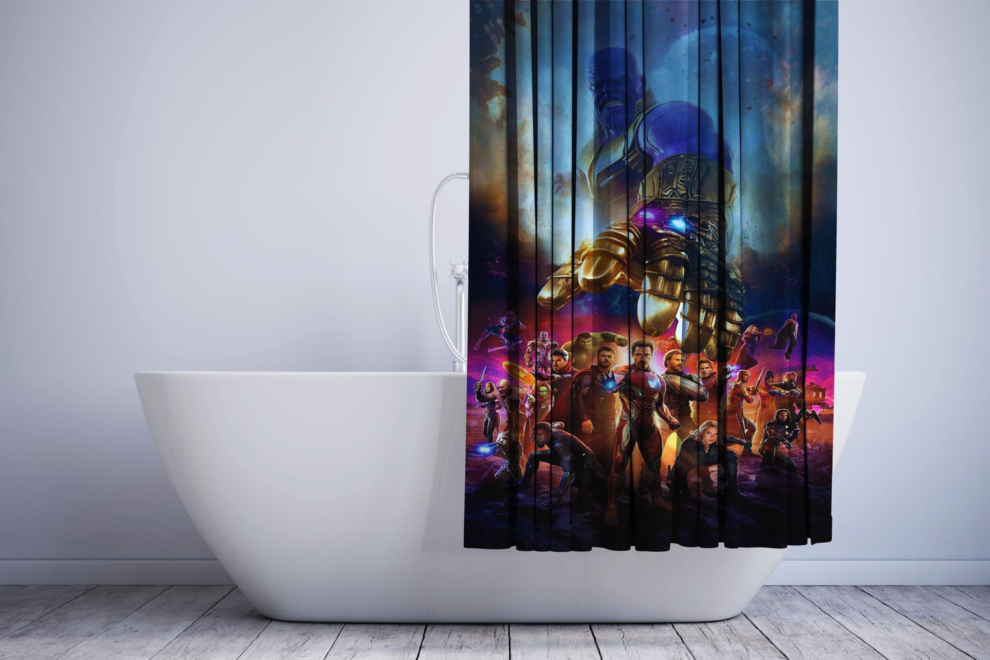 Avengers Endgame Fanart Shower Curtain