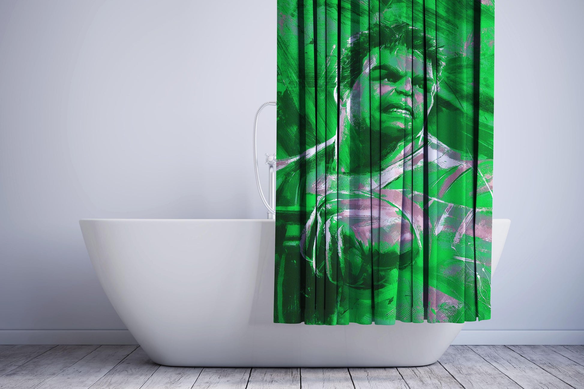 Avengers Endgame Hulk Shower Curtain