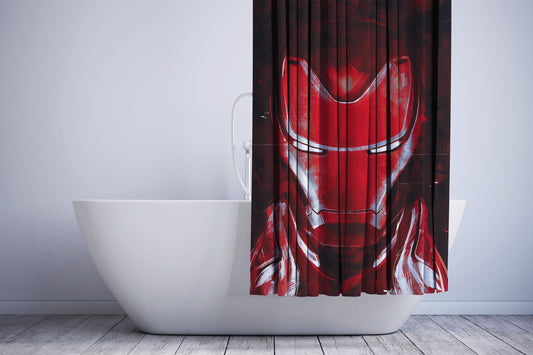 Avengers Endgame Iron Man Shower Curtain