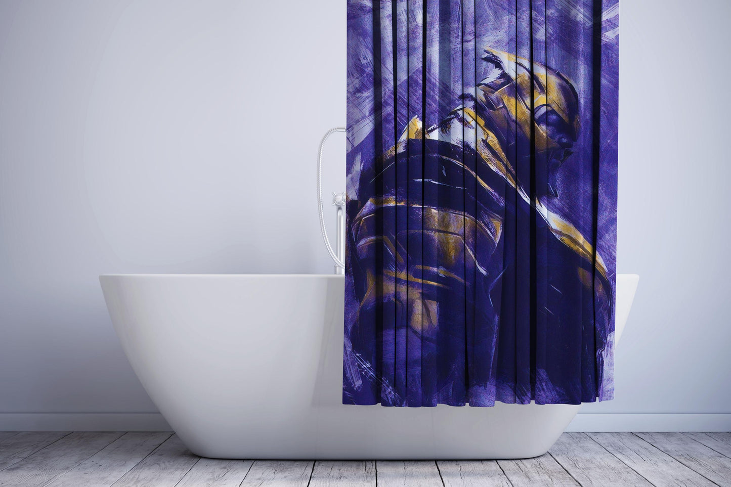 Avengers Endgame Thanos Shower Curtain