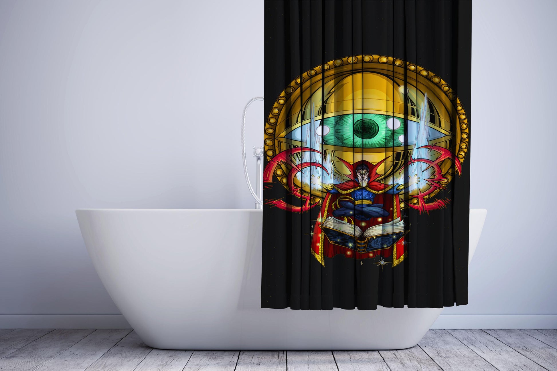 Doctor Strange Agamotto Eye Shower Curtain