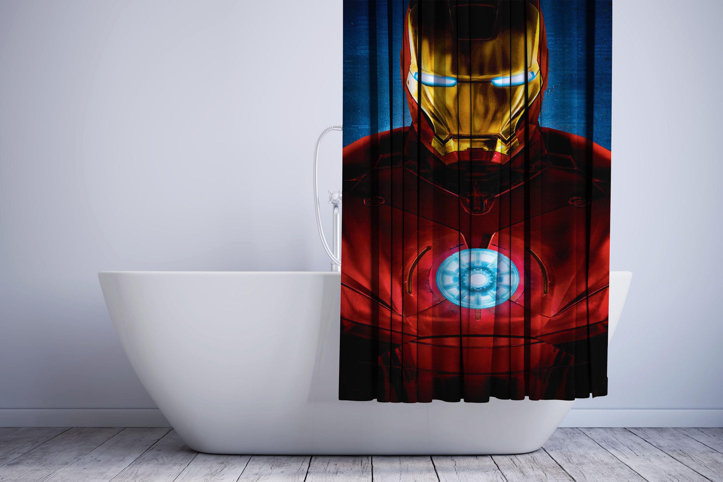 Iron Man Custom Shower Curtain