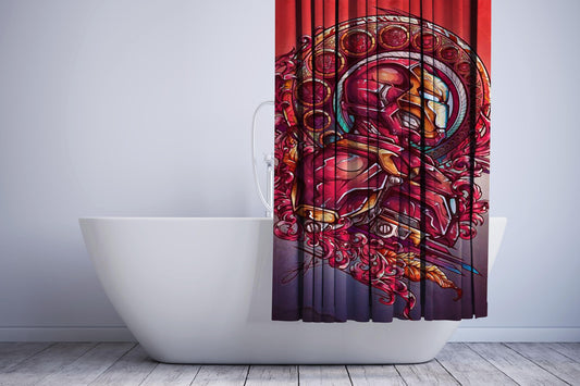 Iron Man Fancy Illustration Shower Curtain