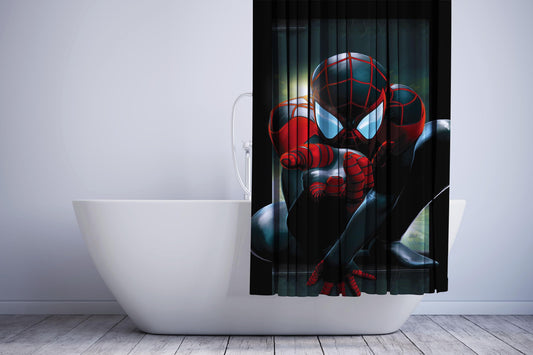 Spiderman Marvel Comics Avengers Shower Curtain