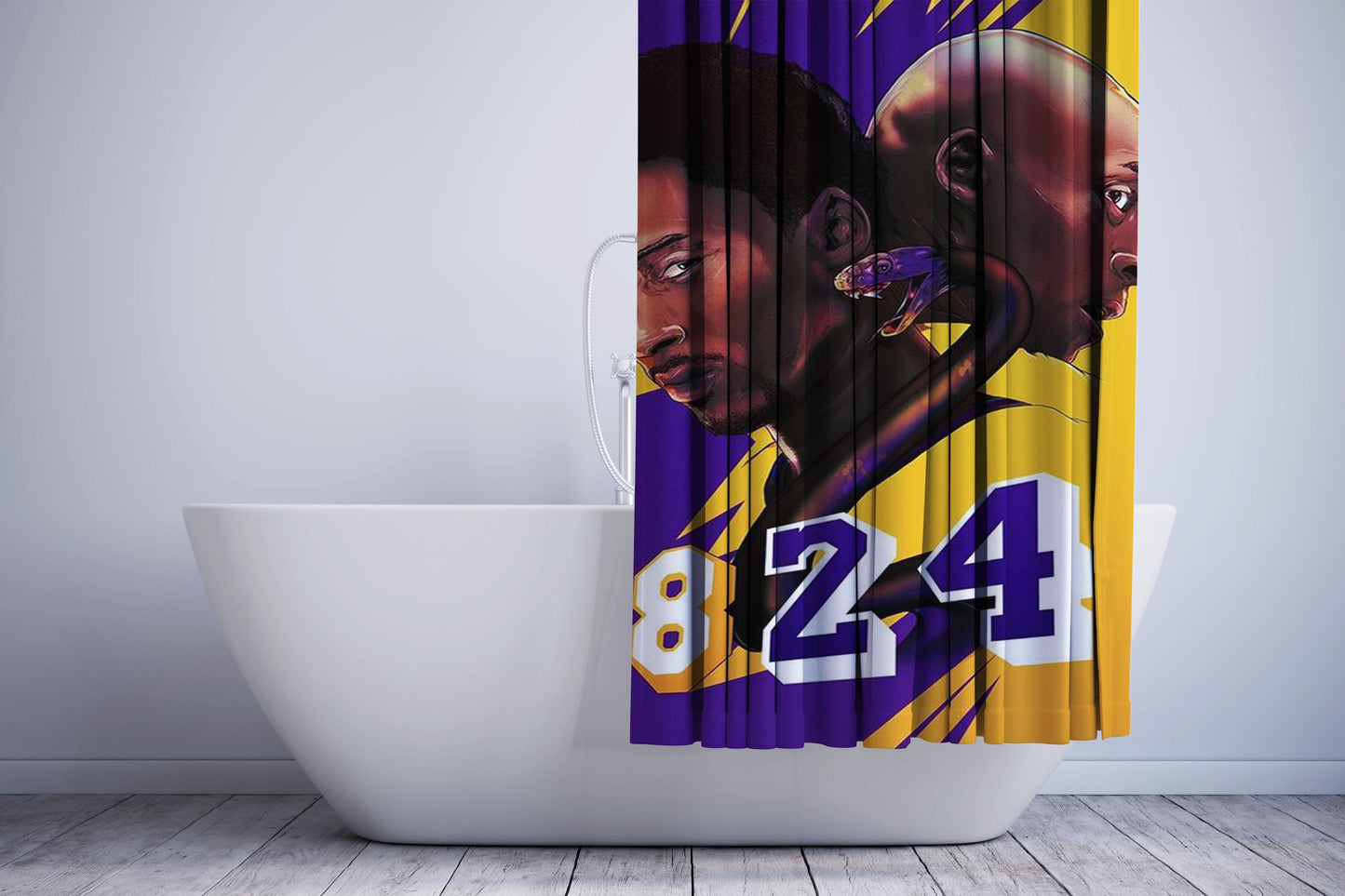 Black Mamba Legend Kobe B Shower Curtain