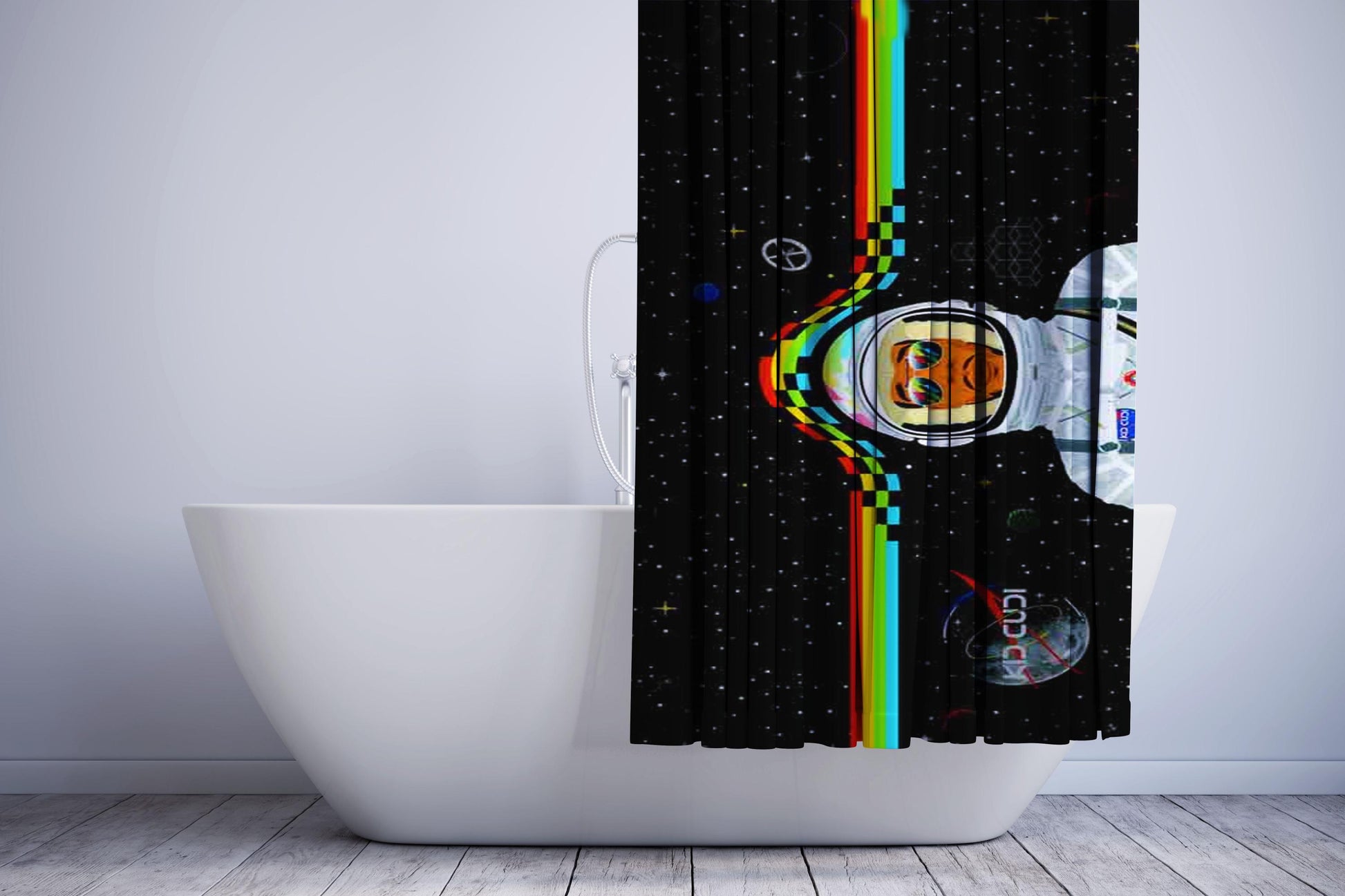 Kid Cudi Cover Shower Curtain