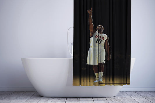 Kobe Bryant Usa Lakers Legend Shower Curtain