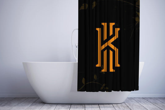 Kyrie Irving Leaf Shower Curtain