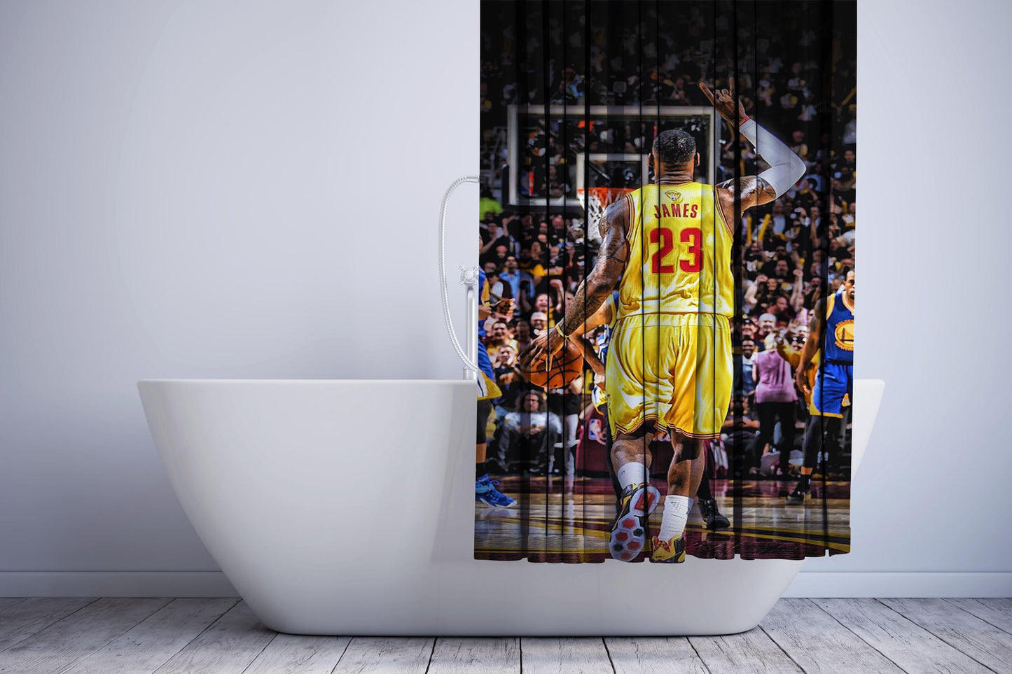 Lebron James 23 Legend Shower Curtain