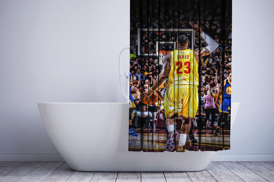 Lebron James 23 Legend Shower Curtain