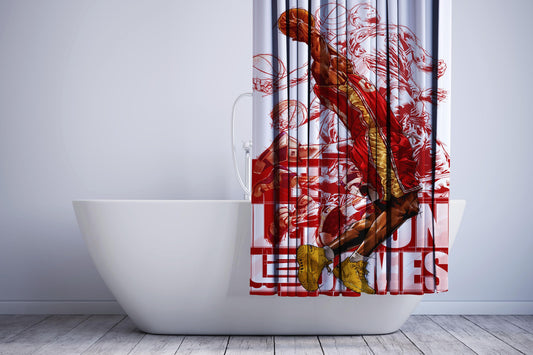 Lebron James Art Shower Curtain