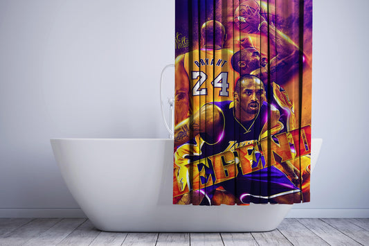 Legend Player From Lakers Team Shower Curtain