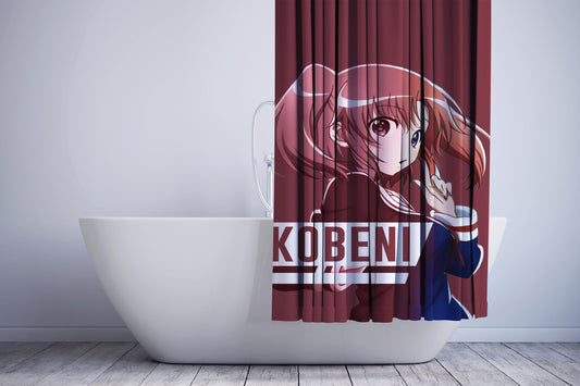 Mikakunin De Shinkoukei Kobeni Yonomori Shower Curtain