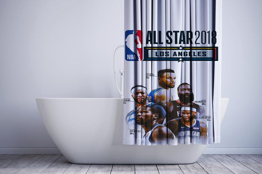 Nba All Star 2 Shower Curtain