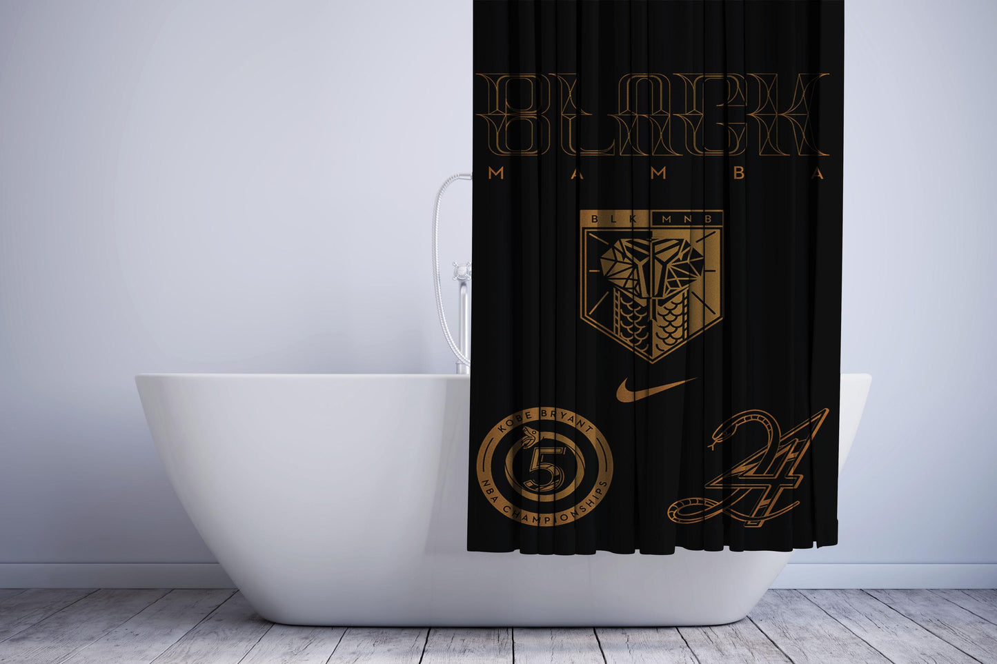 Nike Kobe Bryant Portada Shower Curtain