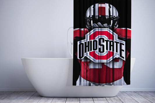 Ohio State Nfl Player Shower Curtain