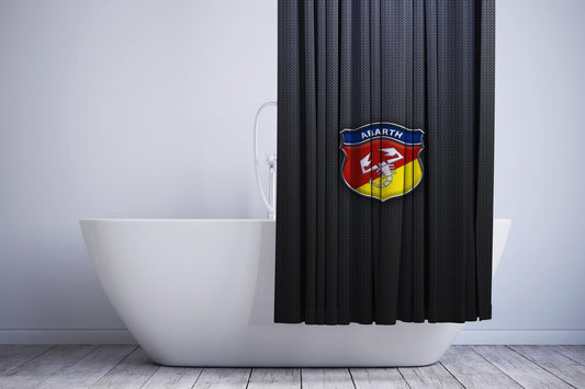 Abarth Logo Cars Shower Curtain