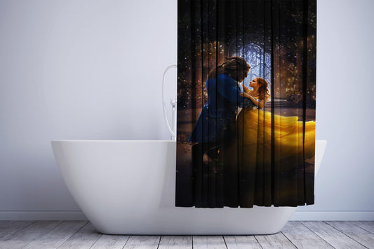 Beauty And The Beast Movie 2 Shower Curtain