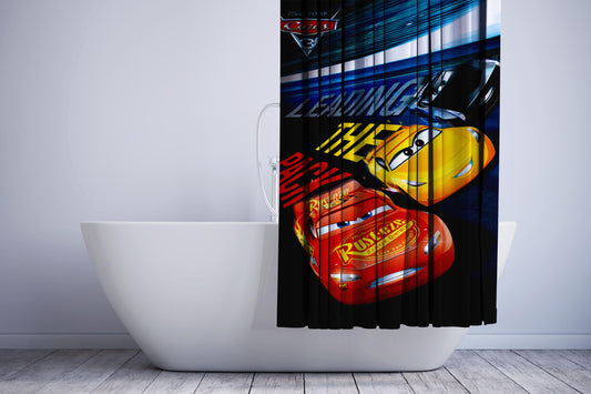 Cars 3 Racecourse Shower Curtain